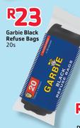 Garbie Black Refuse Bags-20s