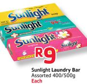 Sunlight Laundry Bar Assorted-400/500G Each