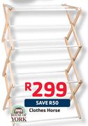 House Of York Clothes Horse