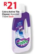 Cobra Active Tile Cleaner Assorted-750ML Each