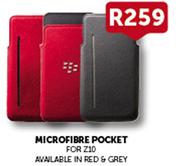 Microfibre Pocket For Z10 -Each