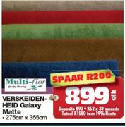 Verskeidenheid Galaxy Matte 275cmX355cm-Each