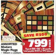 Assorted Modern Magic Rugs-Each