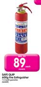 Safe Quip 600g Fire Extinguisher 