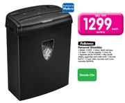 Fellowes Personal Shredder H-8CD