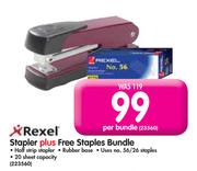 Rexel Stapler Plus Free Staples Bundle