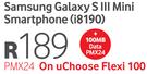 Samsung Galaxy S3 Mini Smartphone i8190-On uChoose Flexi 100
