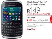 Blackberry Curve 9320 Smartphone-On UChoose Flexi 100