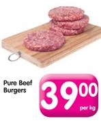 Pure Beef Burgers-Per Kg
