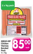 Mielie-Kip Chicken Viennas Banded Pack-2x1kg