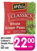 McCains Caterer's Grade Peas-1kg