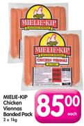 Mielie-Kip Chicken Viennas Banded Pack-2x1Kg Each