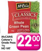 Mccains Caterer's Grade Peas-1Kg