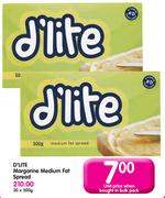 D'Lite Margarine Medium Fat Spread-30x500g