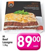 M Beef Lasagne-1.5kg