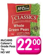 McCain Caterer's Grade Peas-1kg