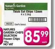 Natures Garden Chefs Selection Frozen Chips -10kg