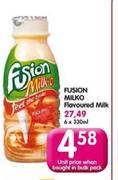 Fusion Milko Flavoured Milk 6x330ml