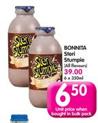 Bonnita Steri Stumpie(All Flavours)-6x350ml