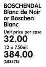 Boschendal Blanc De Noir Or Boschen Blanc12x750ML