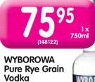 Wyborowa Pure Rye Grain Vodka-750ML