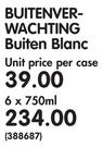 Buitenver wachting Buiten Blanc-6x750ML