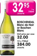 Boschendal Blanc De Noir Or Boschen Blanc12x750ML