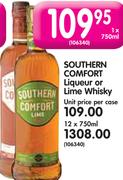 Southern Comfort Liqueur Or Lime Whiskey-750ML