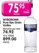 Wyborowa Pure Rye Grain Vodka-750ML