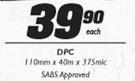 DPC-110mmx40mx375mic Each