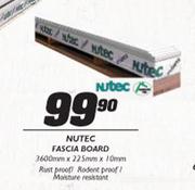 Nutec Fascia Board-3600mmx225mmx10mm