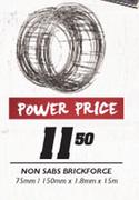 Non Sabs Brickforce-75mm/150mmx1.8mmx1.5m