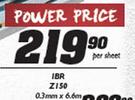 IBR Z150 0.3mmX6.6m-Per Sheet