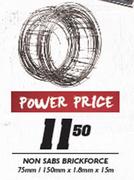 Non Sabs Brickforce 75mm/150mmx1.8mmx15m