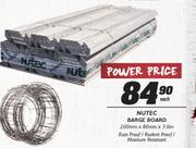 Nutec Barge Board 200mmx80mmx3.0m - Each