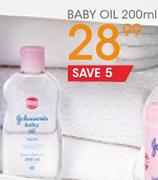 Johnson's Baby Oil-200ml