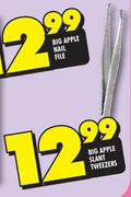 Big Apple Slant Tweezers