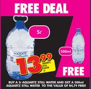 Aquartz Still Water-5 Ltr