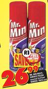 Mr. Min Multi-Surface Polish Banded Pack-2x275ml