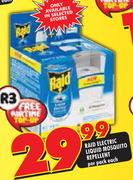 Raid Electric Liquid Mosquito Repellent-Per Pack