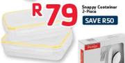 Snappy Container 2 Piece
