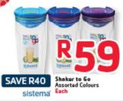 Shaker To Go Assorted Colour-Each