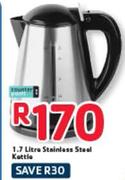 Counter Point 1.7L Stainless Steel Kettle