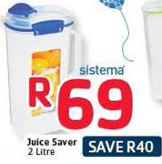Sistema 2L Juice Saver