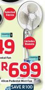 Counter Point 40cm Pedestal Mist Fan