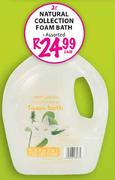 Natural Collection Foam Bath-2 Ltr