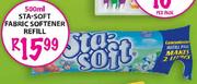 Sta-Soft Fabric Softener Refill-500ml
