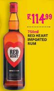 Red Heart Imported Rum-750ml
