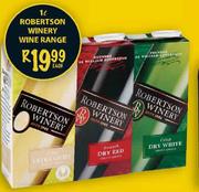 Robertson Winery Wine Range Each