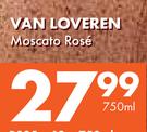 Van Loveren Moscato Rose-750ml